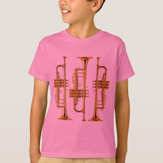 Drie Trumpets T-shirt (Voorkant)