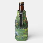 Drie tuinen ontmoeten elkaar flesjeskoeler (Fles Achterkant)