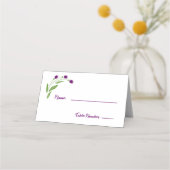 Drie Tulpen Design Place Card Plaatskaartje (Voorkant)