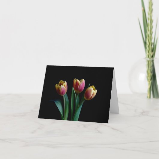 Drie Tulpen Kaart (Voorkant)