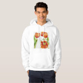 Drie tulpenstudies in een zeker jaar 2013 hoodie (Voorkant volledig)
