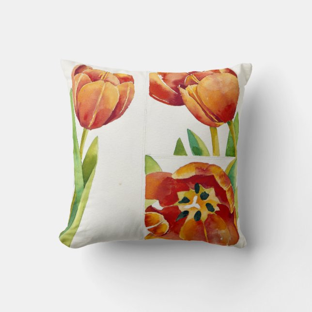 Drie tulpenstudies in een zeker jaar 2013 kussen (Voorkant)
