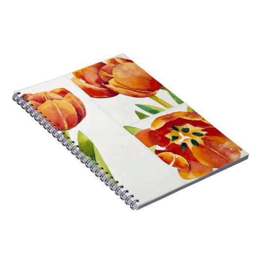 Drie tulpenstudies in een zeker jaar 2013 notitieboek (Rechterzijde)