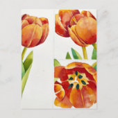 Drie tulpenstudies in een zekere 2013 briefkaart (Voorkant)