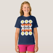 Drie twee drie Funky T-Shirt (Voorkant volledig)