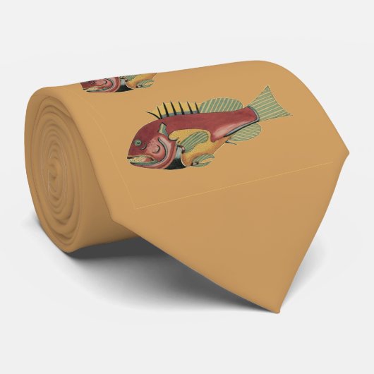 Drie Ugly Fish Stropdas (Opgerold)