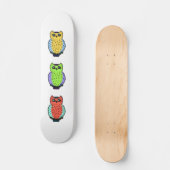 Drie Uilen Persoonlijk Skateboard (Voorkant)