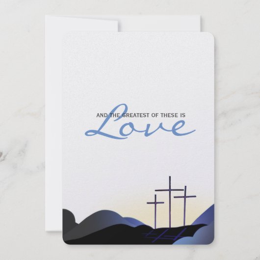 Drie uitingen van het huwelijk tussen kruisingen kaart (Achterkant)