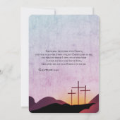 Drie uitnodiging voor een huwelijk (Achterkant)