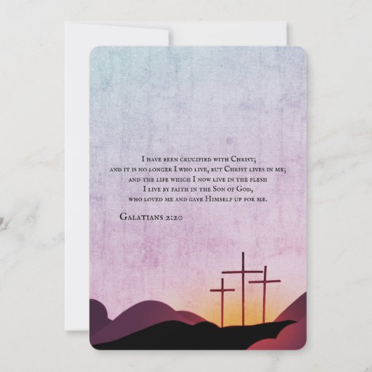 Drie uitnodiging voor een huwelijk (Achterkant)