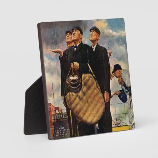 Drie Umpires Fotoplaat (Voorkant)