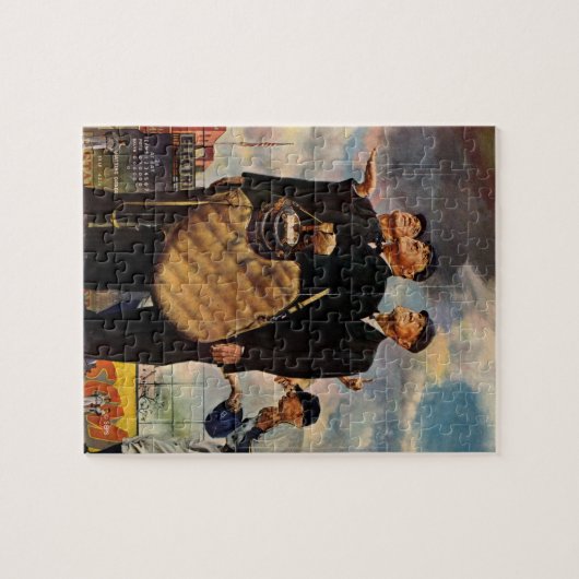 Drie Umpires Legpuzzel (Horizontaal)