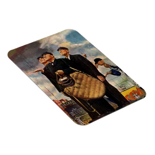 Drie Umpires Magneet (Rechterzijde)