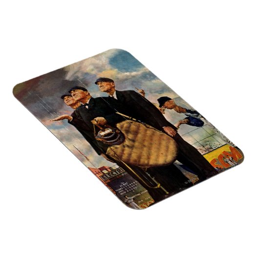 Drie Umpires Magneet (Rechterzijde)