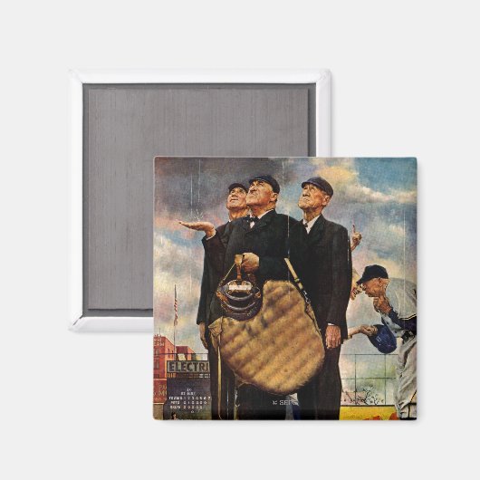 Drie Umpires Magneet (Voorkant / Achterkant)