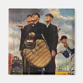 Drie Umpires Magneet (Voorkant)