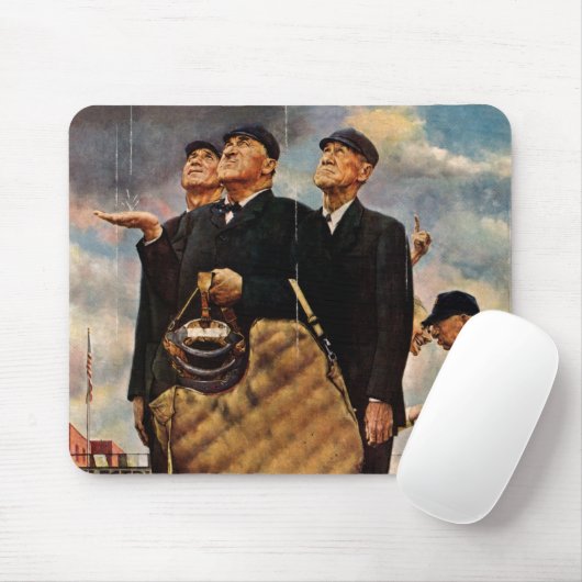 Drie Umpires Muismat (Met muis)