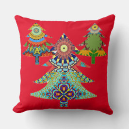 DRIE VAKANTIEBOMEN KUSSEN