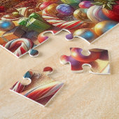 Drie vakanties Uitdagende legpuzzel (Zijkant)
