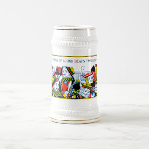 Drie van een soort bierpul