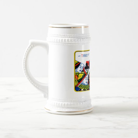 Drie van een soort bierpul (Links)