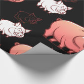 Drie varkens inpakpapier