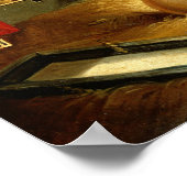 Drie Varkens met Castle op de achtergrond Poster (Hoek)