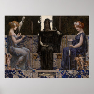 Drie Vaten door Alois Delug Poster