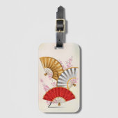 Drie ventilatoren bagagelabel (Voorkant (verticaal))