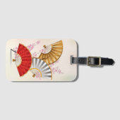 Drie ventilatoren bagagelabel (Voorkant (horizontaal))