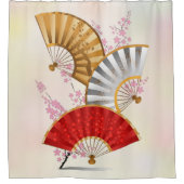 Drie ventilatoren douchegordijn (Voorkant)