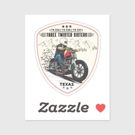 Drie verdraaide zussen, 335,tx 336,tx 337 weg sticker (Vel)