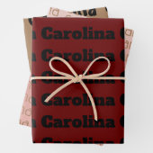 Drie verschillende Design Jouw naam Vrouwelijke kl Inpakpapier Vel (In situ)