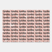 Drie verschillende Design Jouw naam Vrouwelijke kl Inpakpapier Vel (Voorkant 3)