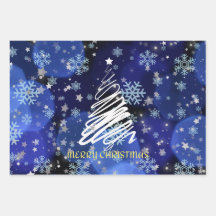 Drie verschillende kerstkaarten