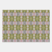 Drie verschillende ontwerpen inpakpapier vel (Voorkant 3)