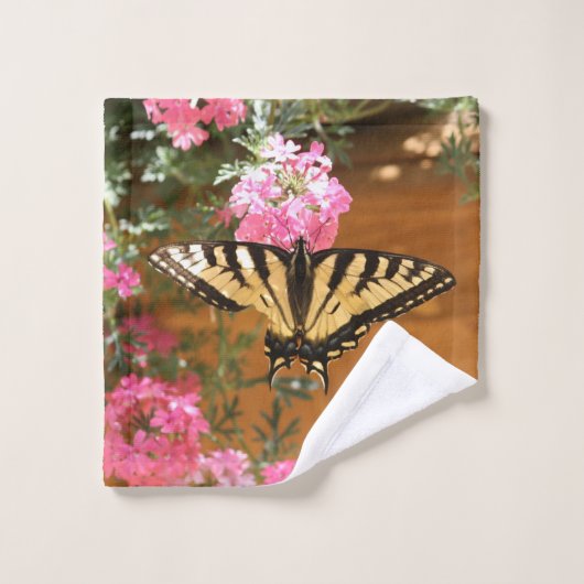 Drie verschillende patronen bad handdoek (Wasdoekje)