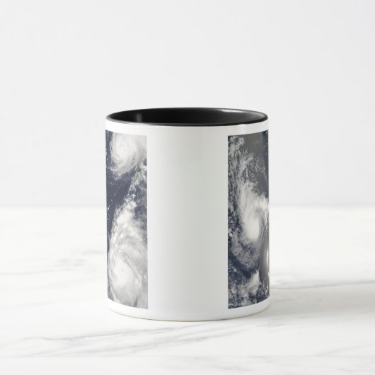 Drie verschillende tyfoons mok (Midden)