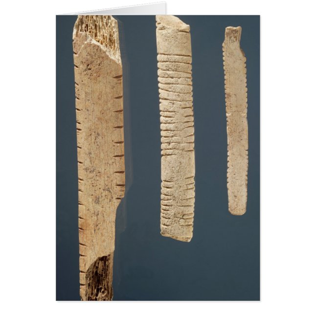 Drie versierde botten (Voorkant)