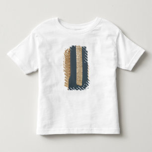 Drie versierde botten kinder shirts