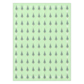 drie versieringen met rode bogen gouden bells kers tafelkleed (Voorkant)