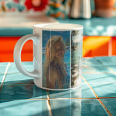 Drie Verticale Strepen Boho Foto Mok