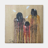 Drie Vetten Magneet (Voorkant)