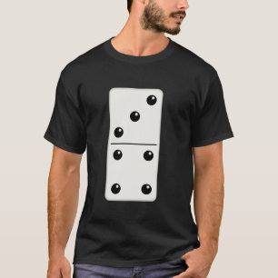 Drie Vier Domino Grappige Halloween Kostuumgroep M T-shirt