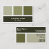 Drie vierkanten 03 visitekaartje (Voorkant / Achterkant)