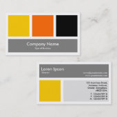 Drie vierkantjes 01 visitekaartje (Voorkant / Achterkant)