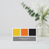 Drie vierkantjes 01 visitekaartje (Staand voorkant)