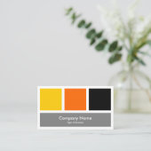 Drie vierkantjes 01 visitekaartje (Staand voorkant)