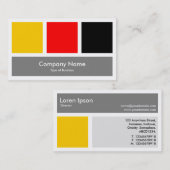 Drie vierkantjes 04 visitekaartje (Voorkant / Achterkant)