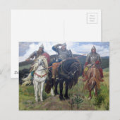 Drie Viking Scouts Briefkaart (Voorkant / Achterkant)